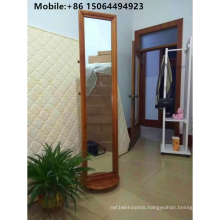 Solid wood rotatable and fashionable dressing mirror